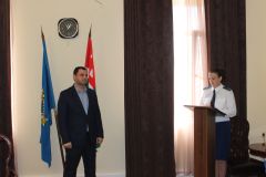 Генеральный прокурор Республики Абхазия поздравил коллег с наступающим праздником!